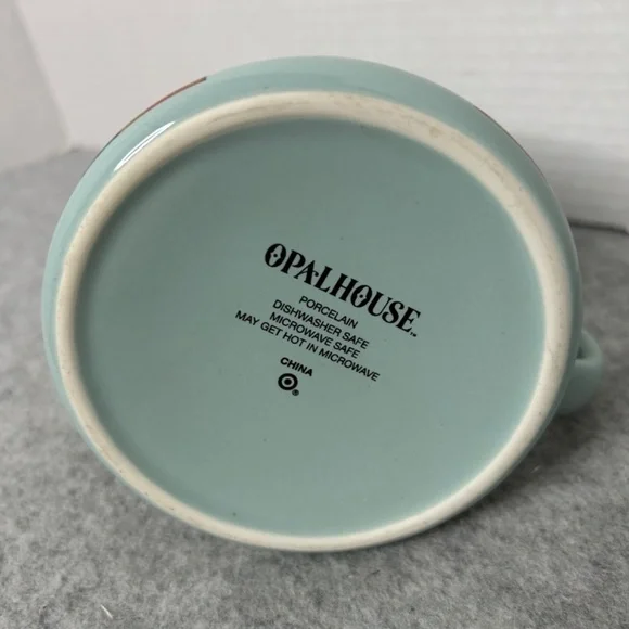 Opalhouse Blue Monkey Rise and Shine Mug 5x3.5” Holds 10oz - Picture 4 of 4